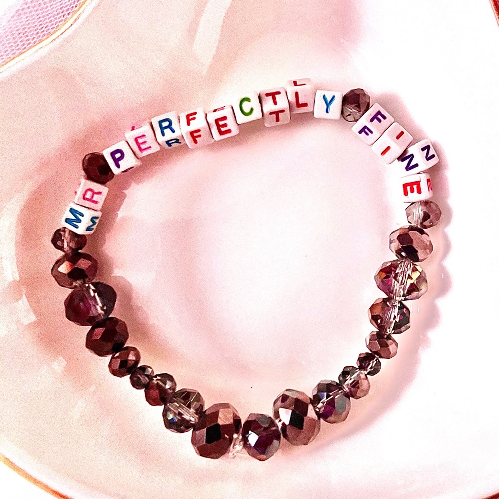 BUY1GET1FREE Mr. Perfectly fine
 Fearless Bracelet